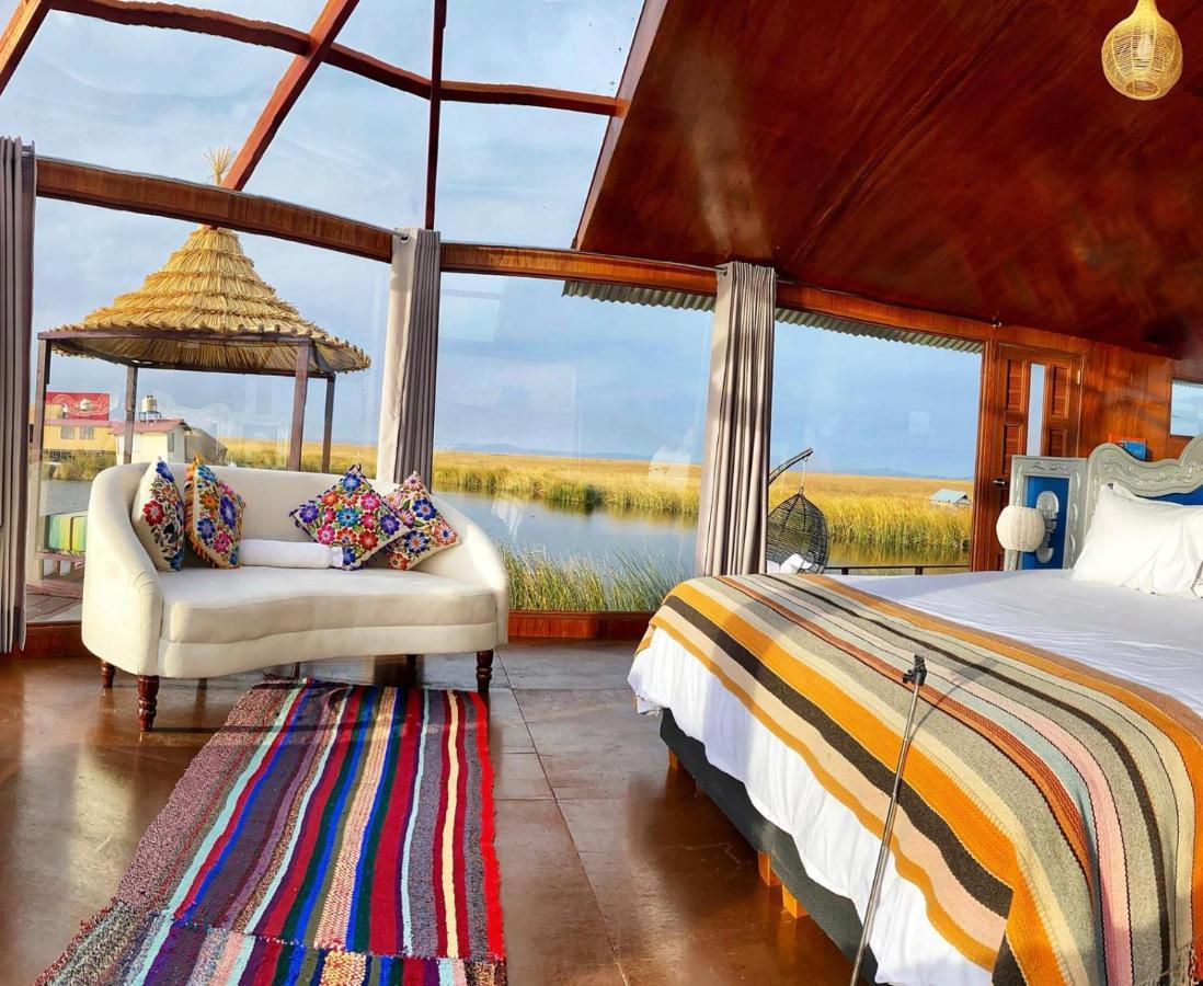 Uros Kay Pacha Lodge Puno Exterior photo