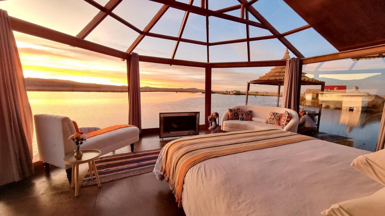Uros Kay Pacha Lodge Puno Exterior photo