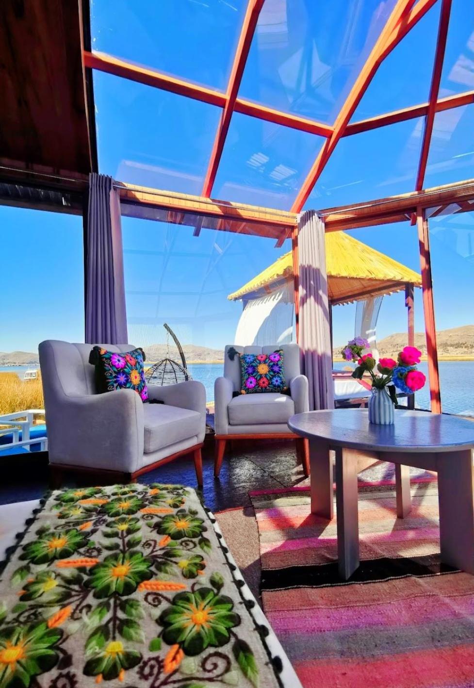 Uros Kay Pacha Lodge Puno Room photo